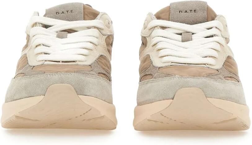 D.A.T.E. Musa panelled sneakers Beige - Foto 4