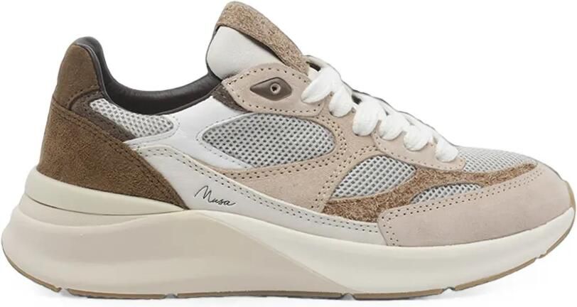 D.A.T.E. Musa Pop sneakers met vlakken Beige