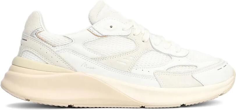 D.A.T.E. Musa sneakers met vlak Wit