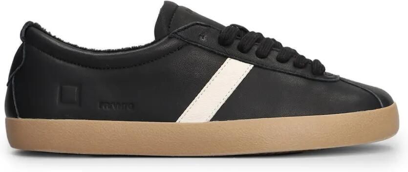 D.A.T.E. Prima sneakers met contrasterende streep Zwart