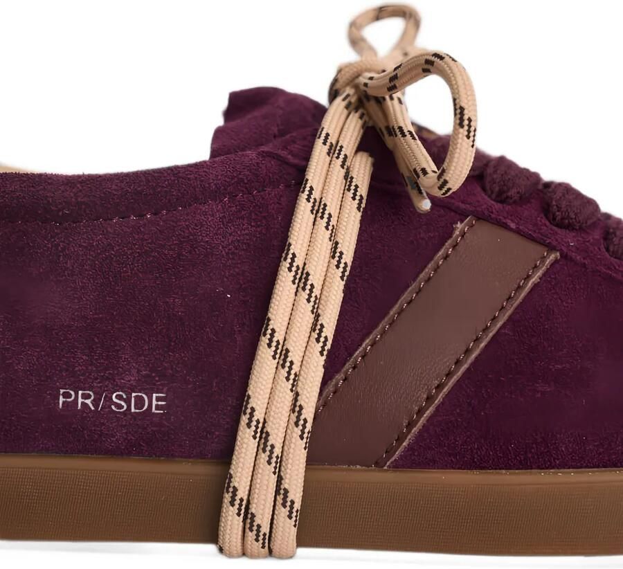 D.A.T.E. Prima sneakers met suède afwerking Paars - Foto 2