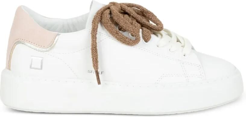 D.A.T.E. Sfera leren sneakers Wit