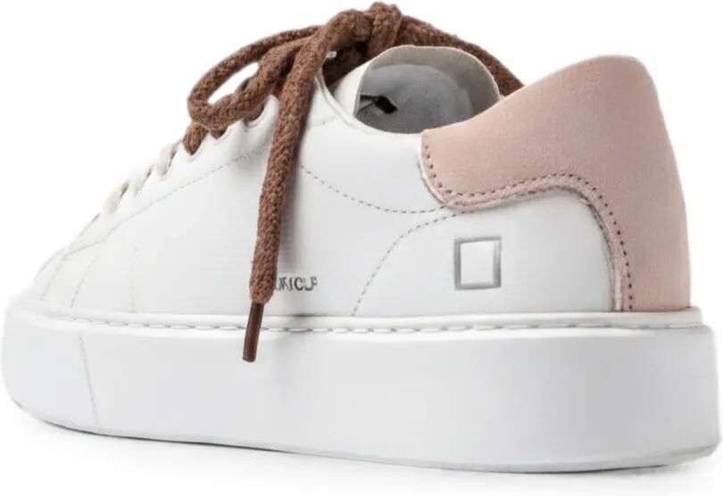 D.A.T.E. Sfera leren sneakers Wit - Foto 2
