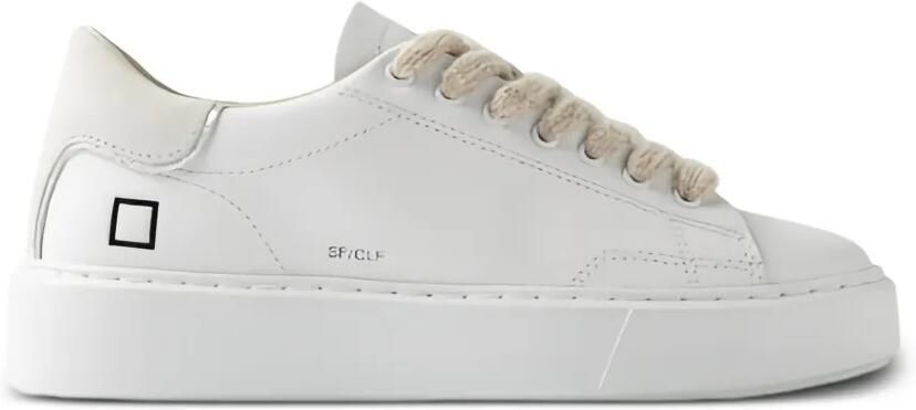 D.A.T.E. Sfera leren sneakers Wit