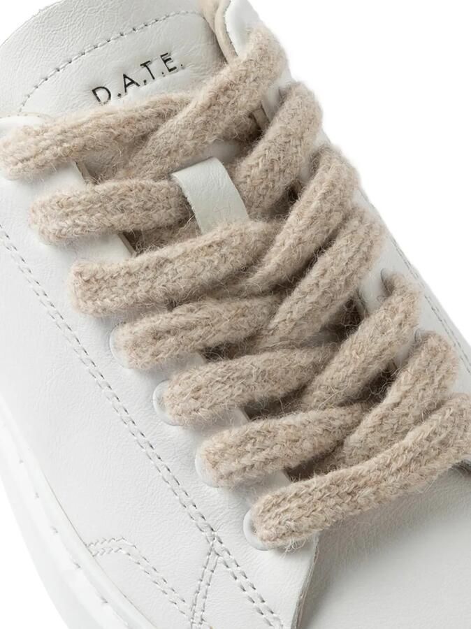 D.A.T.E. Sfera low-top sneakers met logo-print Wit - Foto 2