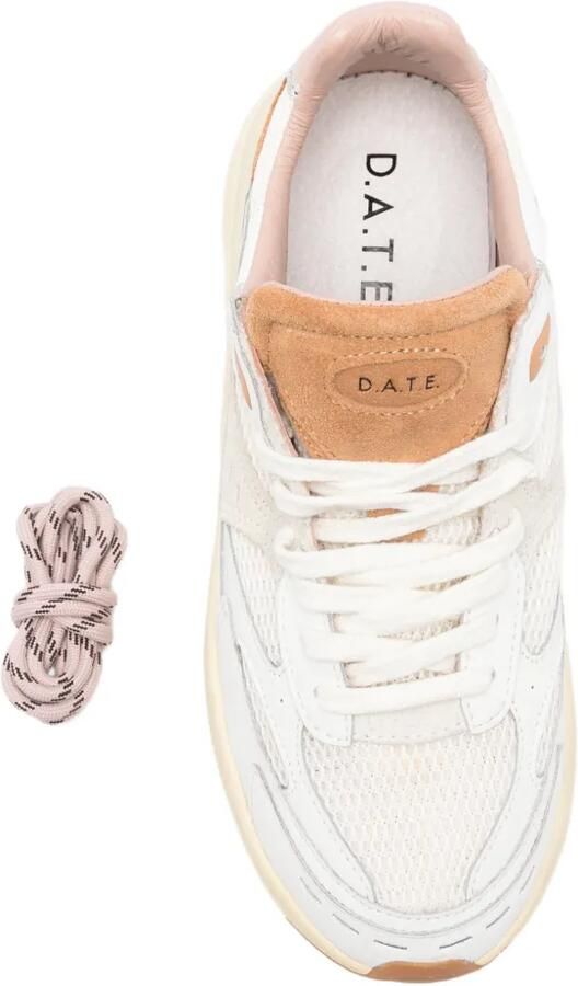 D.A.T.E. Sneakers met chunky zool en vlakken Wit - Foto 4