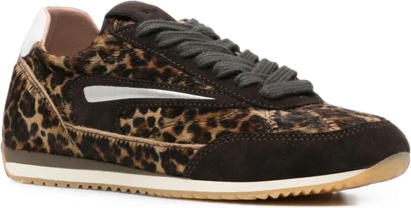 D.A.T.E. Sneakers met luipaardprint Bruin - Foto 4