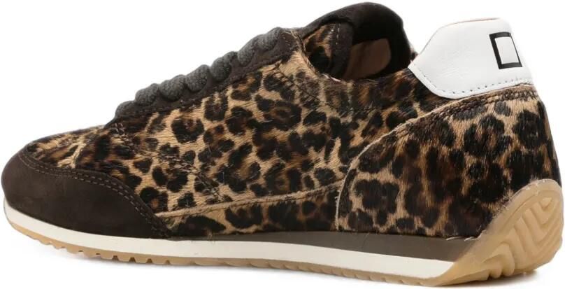 D.A.T.E. Sneakers met luipaardprint Bruin - Foto 3