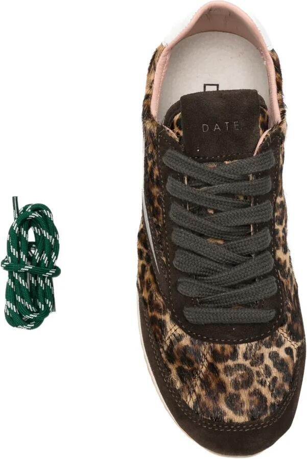 D.A.T.E. Sneakers met luipaardprint Bruin - Foto 2