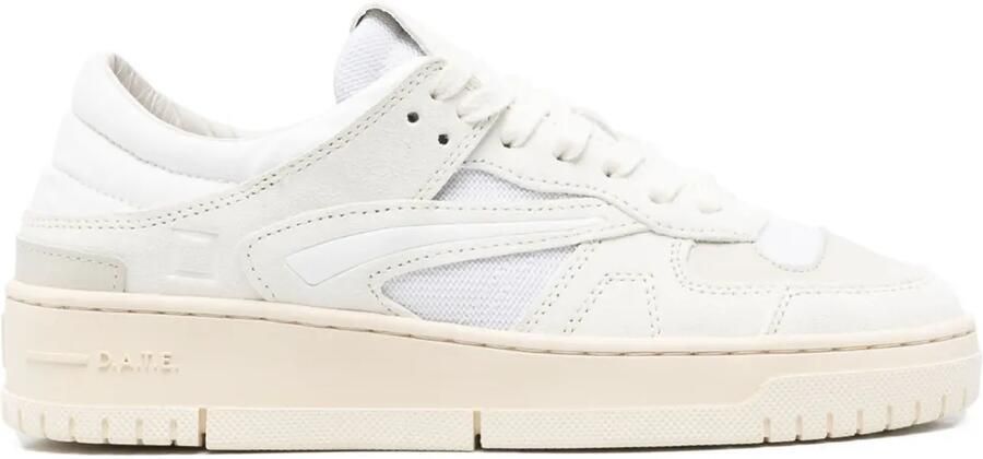 D.A.T.E. Sneakers met vlakken Beige
