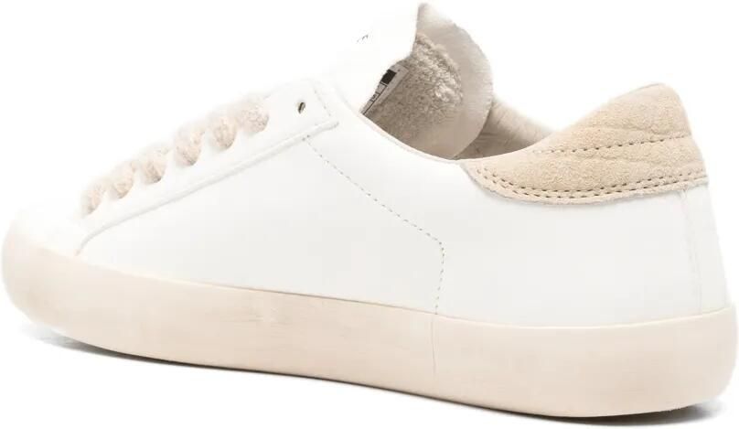 D.A.T.E. Sneakers met vlakken en logoprint Wit - Foto 3