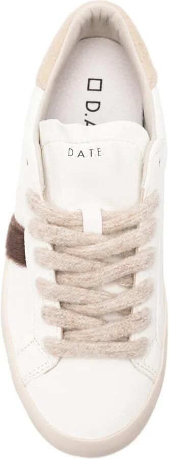D.A.T.E. Sneakers met vlakken en logoprint Wit - Foto 4