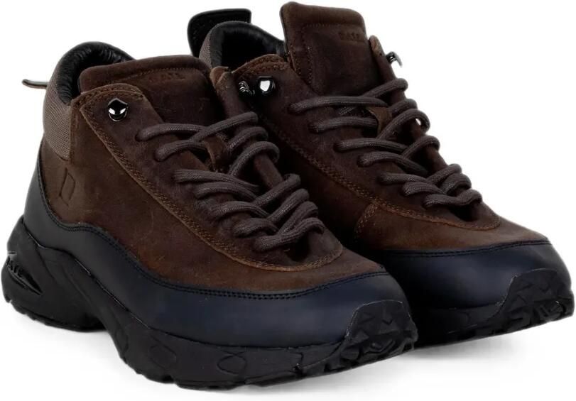D.A.T.E. Sneakers met suède vlakken Bruin - Foto 3