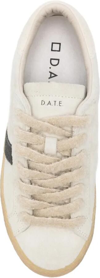 D.A.T.E. Suède sneakers met logoprint Beige - Foto 4