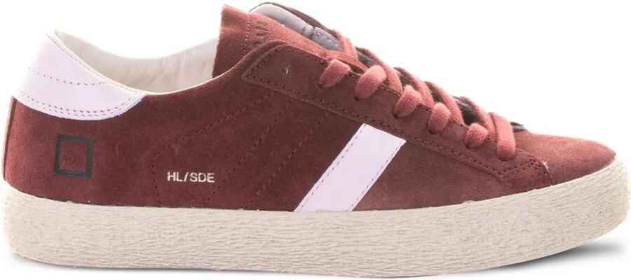 D.A.T.E. Suède sneakers Rood - Foto 3