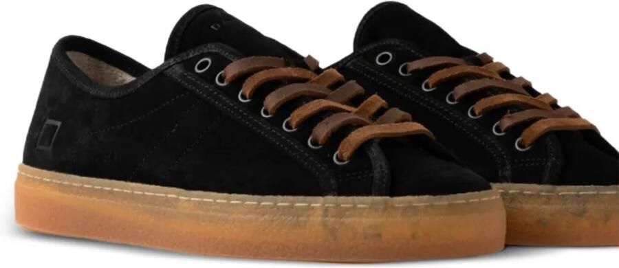 D.A.T.E. Tender suède sneakers Zwart - Foto 4