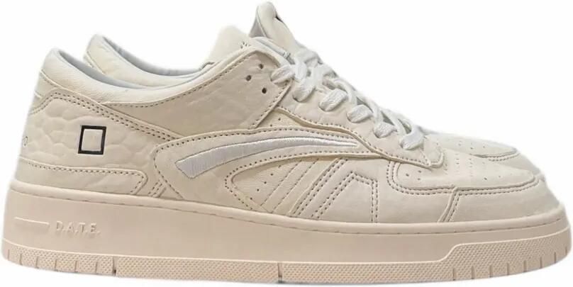 Date Torneo leather sneakers Wit