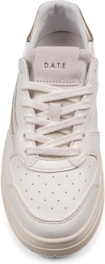 D.A.T.E. Torneo leren sneakers met vlakken Beige - Foto 3
