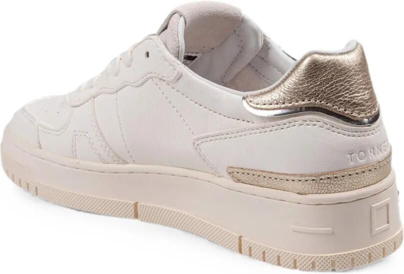 D.A.T.E. Torneo leren sneakers met vlakken Beige - Foto 2