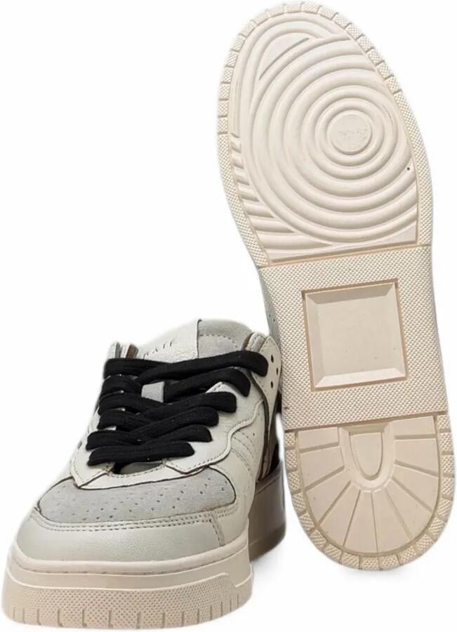 Date Torneo panelled leather sneakers Wit - Foto 2