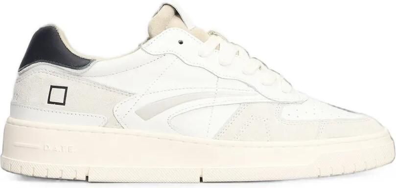 D.A.T.E. Torneo Pure sneakers met geperforeerde details en vlakken Wit