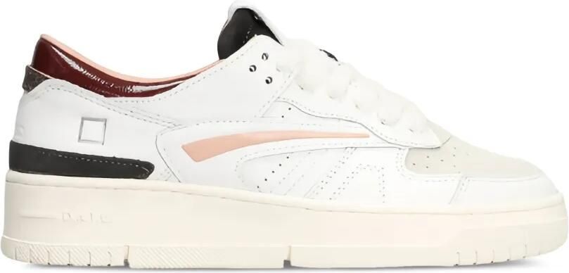 D.A.T.E. Torneo sneakers met vlakken en logo-patch Wit