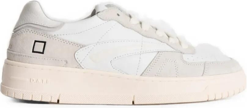 D.A.T.E. Torneo sneakers met vlakken Wit
