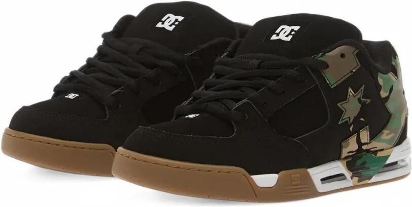 DC Shoes Command low-top sneakers met camouflage-print Zwart - Foto 3