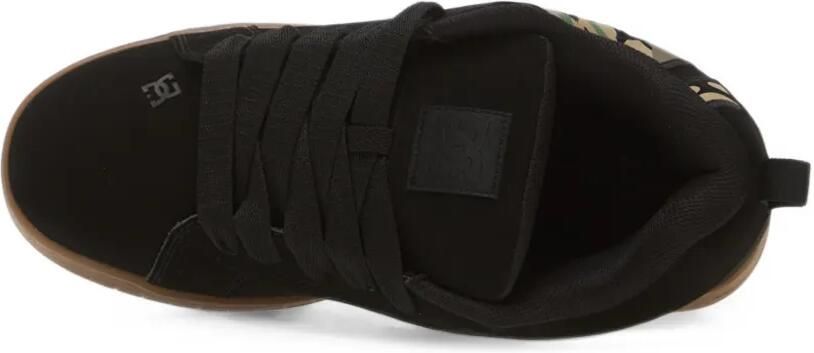 DC Shoes Court Graffik low-top sneakers met camouflage-print Zwart - Foto 5