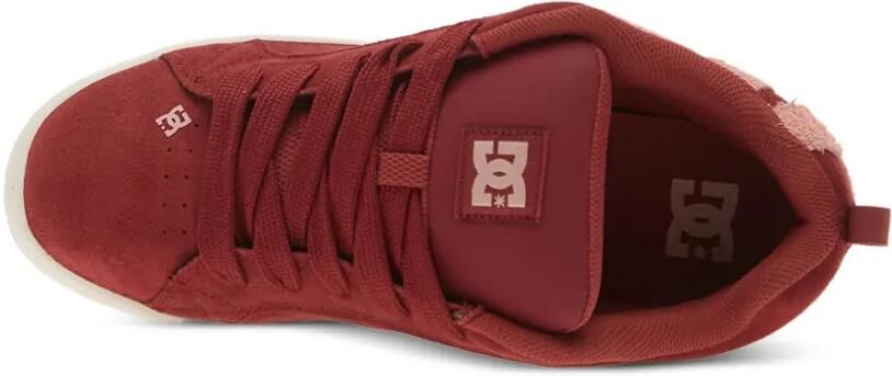 DC Shoes Court Graffik sneakers met logo-patch Rood - Foto 5