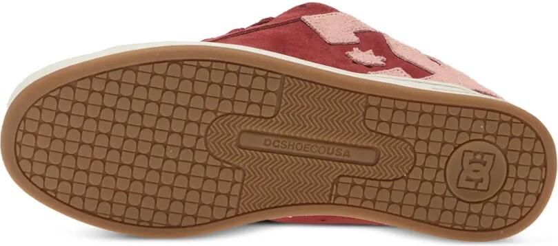 DC Shoes Court Graffik sneakers met logo-patch Rood - Foto 4