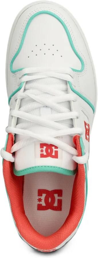 DC Shoes Manteca logo-patch panelled sneakers Wit - Foto 4