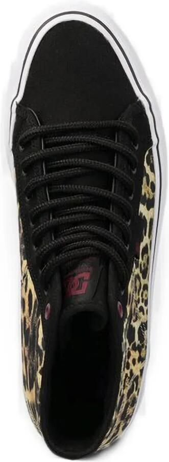 DC Shoes Manual Hi Wnt leopard-print platform sneakers Zwart - Foto 4