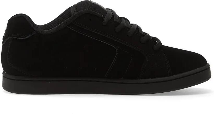 DC Shoes Net suède sneakers met logopatch Zwart
