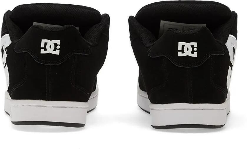 DC Shoes Net suède sneakers met logoprint Zwart - Foto 2