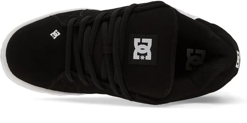 DC Shoes Net suède sneakers met logoprint Zwart - Foto 5