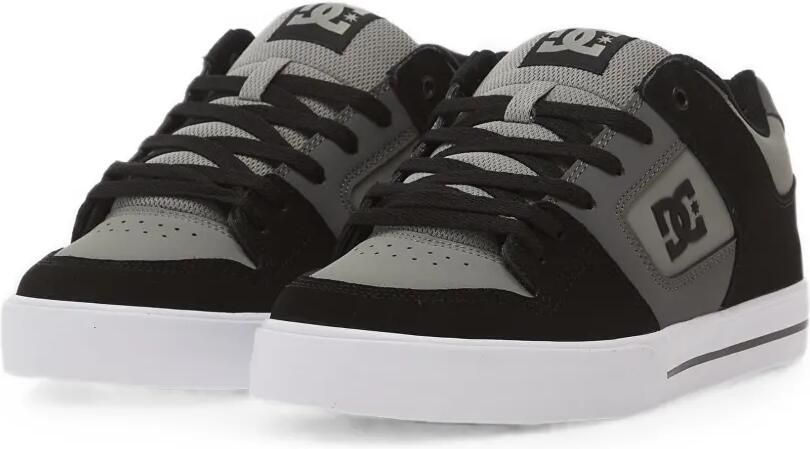 DC Shoes Pure sneakers met logo-patch en vlakken Grijs - Foto 3