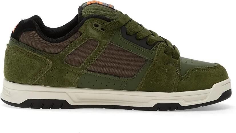 DC Shoes Sneakers met suède vlakken Groen