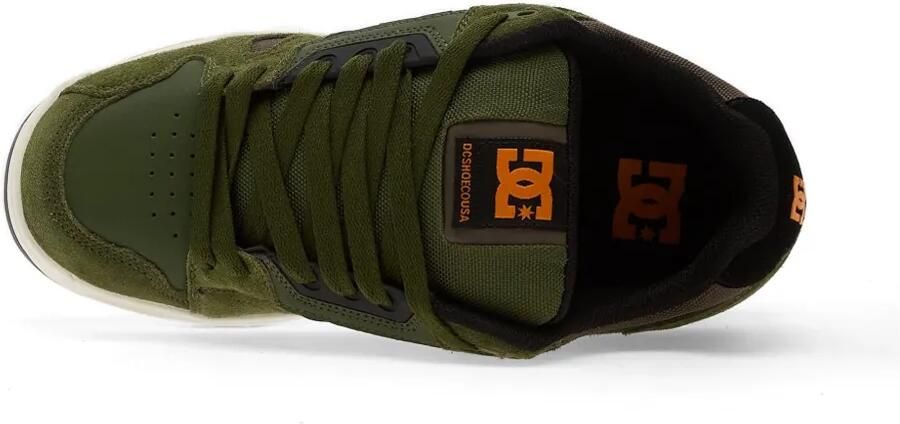 DC Shoes Sneakers met suède vlakken Groen - Foto 4