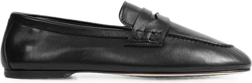 Dear Frances Balla leren loafers Zwart