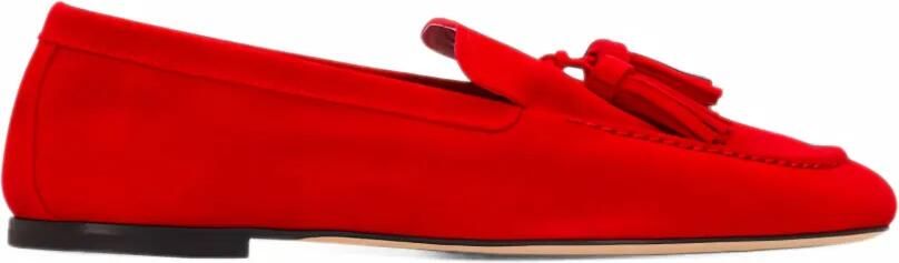 Dear Frances Balla loafers met kwastje Rood