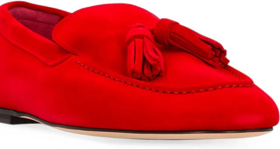 Dear Frances Balla loafers met kwastje Rood - Foto 2