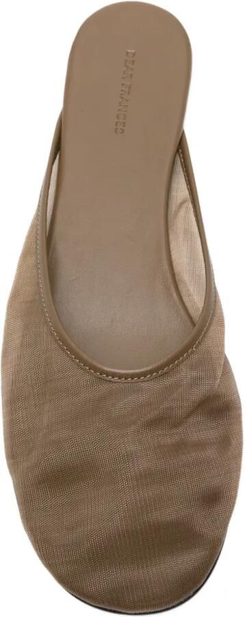 Dear Frances Balla mesh slippers Beige - Foto 2