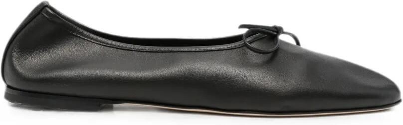 Dear Frances Ballerina's met strikdetail Zwart