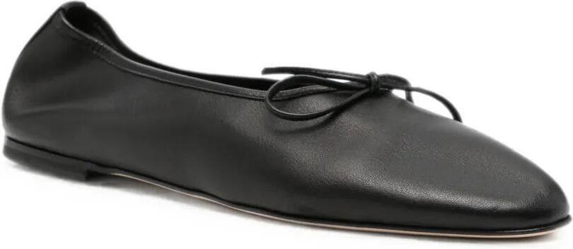 Dear Frances Ballerina's met strikdetail Zwart - Foto 3