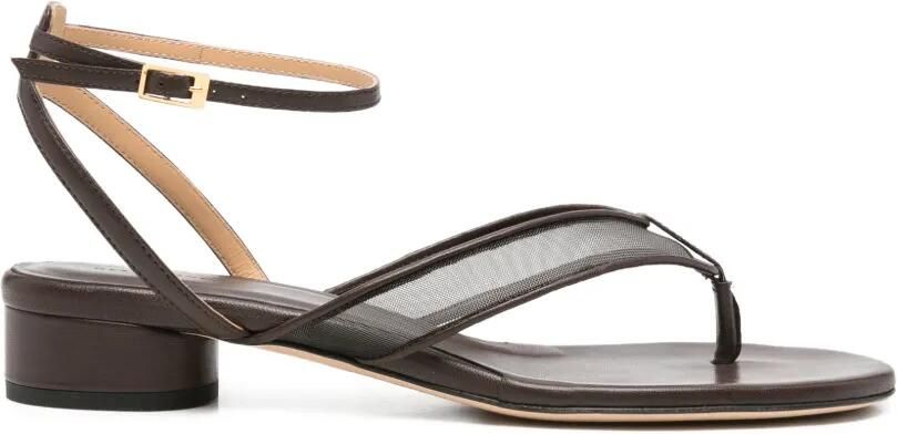 Dear Frances Fina mesh sandalen Bruin