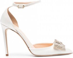 Dee Ocleppo Pumps met strikdetail Beige
