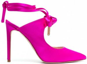 Dee Ocleppo Suède muiltjes Roze