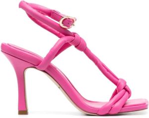 Dee Ocleppo Betty leren sandalen Roze