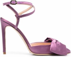 Dee Ocleppo Cocktail Time pumps met strik Paars